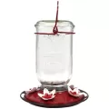 Perky Pet Mason Jar Hummingbird Feeder Clear