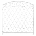 Panacea French Scroll Grid Fence