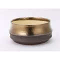 PHG 7.5"x4" Santa Barbara Planters Rustic Gold Case of 4