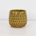 PHG 6.5"x5.5" Cambria Planters Splashed Mocha Case of 8