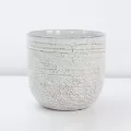 PHG 6.5"x6" Pebble Beach Planter White Daisy 4/CS