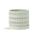 PHG 7.5"x6.5" Moon Gate Orchi Orchid Planter Sand Sage Green