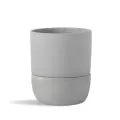 PHG 5"x5.5" Urban Dweller Self-Watering Pot Sand Dim Grey