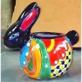 Talavera Rabbit Planter Mini