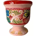 Talavera 6" Bella Especial Urn Planter Red