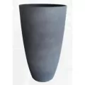 Austram 11" x 6" x 20" Vizcaya Vase Anchor Grey