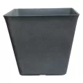 Austram 12" x 12" x 18" Vizcaya Square Planter Anchor Grey
