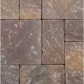Paver Stone, 7" x 7" Small Square Minnesota River Vavel