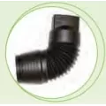 ADS Expandable Downspout Adapter Barb Black HDPE Single Wall | DFE0473AA