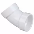 DWV-PVC 45 ELBOW SLIP 4"