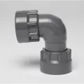 Sch. 40 Gray PVC Elbow 1 in. Swivel Manifold | 306-010