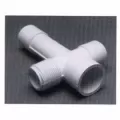 PVC Cross Tee 1 in. Socket x MPT x Slip x MPT | 9111