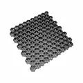 Paver Panel, 2' x 2' Black Grassroad Tufftrack