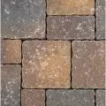 Paver Stone, 11" x 11" Large Square Minnesota River Strassen Bavaria