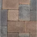 Paver Stone, 3" x 6" Half Square Iron Range Traditional Cobble Series | 4MC45