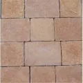 Paver Stone, 4" x 6" 3-Quarter Chamois Traditional Cobble Series Circle