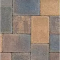 Paver Stone, 4" x 6" 3-Quarter Minnesota River Traditional Cobble Series Circle