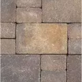 Paver Stone, 4" x 6" Half Rectangular Boulder Blend Strassen Classic Series