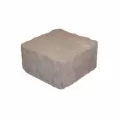 Paver Stone, 5" x 5" Small Square Charcoal Strassen Bavaria II
