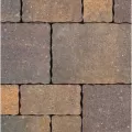 Paver Stone, 11" x 11" Large Square Minnesota River Strassen Bavaria II