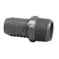Lasco Insert Adapter, Insert x MNPT Gray PVC Schedule 40 | 1436007