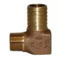Hydrant Elbow, 1" x 3/4"Insert x MIP Lead Free Bronze