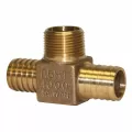 Hydrant Tee, 1"Insert x Insert x MIP Lead Free Bronze