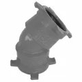 Elbow, 6"Gasketed Epoxy Ductile Iron SB Series 22 Degrees