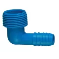 Blue PVC Twister Elbow 3/4 in. Double Helix x MIPT | 3300-007
