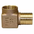 Elbow, 1-1/4"Insert x FIP Lead Free Bronze 90 Degrees Combination