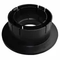 NDS Locking Outlet, Black Styrene Universal | 1243