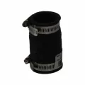 Flexible Coupling, 1-1/4"PVC Black