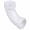 DWV-PVC LONG TURN 90 SLIP 3"