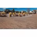 Paver Stone, 4" x 8" Rectangular 3 Tone Brown Holland