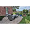 Paver Stone, 6" x 9" Rectangular Charcoal Vintage Stone | 292T03