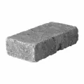 Paver Stone, 7" x 3.5" x 1.75" Rectangular Winter Blend Mini RumbleStone | 91387