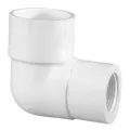 1-1/2" x 1" 90 Elbow PVC Sch. 40 Slip x FPT | 407-211