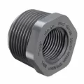 Sch. 40 Gray PVC Reducing Bushing 1 in. x 1/2 in. Socket x FIPT Reduction Flush | 438130G