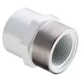 Sch. 40 PVC Reducing Adapter 1" Socket x SR FIPT Special Reinforced Standard | 435010SR