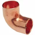Elbow, 1" x 3/4"Solder Cup Copper 607R Series 90 Degrees Close Rough
