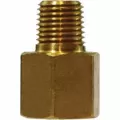 Adapter, 1/4"Female Flare x MIP Brass Straight