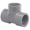 1" Tee PVC Sch. 80 Slip x Slip x FPT | 802-010