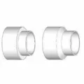 Adapter Coupling, 3" x 2"Solvent Sewer Hub x Solvent DWV Hub PVC P Series SDR-35 Solvent Weld