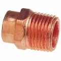 Adapter, 3/4" x 1/2"Solder Cup x MNPT Copper 604R Series