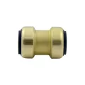 Coupling, 3/4"Solder Cup 200 Series TecTite Push-Fit, Lead Free Brass with Stop