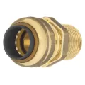 Adapter, 3/4"Solder Cup x MNPT 204 Series TecTite Push Fit, Lead Free Brass