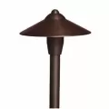 Alliance Outdoor Lighting Area Light Hat, Aged Brass For Bi-Pin G4 Area Lights | AL100