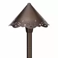 Alliance Lighting Area Light Hat, Aged Brass 7.5" | AOLAL400
