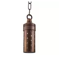 Alliance Lighting Hanging Light, Ceramic Bi-Pin G4 LED 3W, Aged Brass | AOLHL200LED