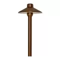 Alliance Outdoor Lighting Path Light, Bi-Pin G4 Aged Brass | PAL105